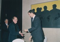 Tabucchi y SAR el Príncipe de Asturias
