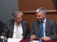 Miguel Ángel Aguilar y Didier Reynders