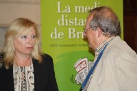 Iveta Radicova y Adam Michnik