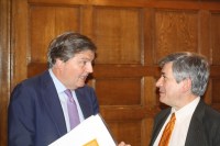 Iñigo Méndez de Vigo y Enrique Barón