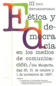 Ética y democracia en los medios de comunicación