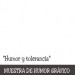 Humor y tolerancia