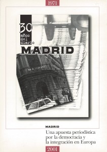 30 aniversario del cierre del diario Madrid