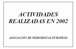 Memoria de actividades 2002