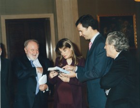 Audiencia de los Príncipes de Asturias al Consejo Director de la Asociación de Periodistas Europeos