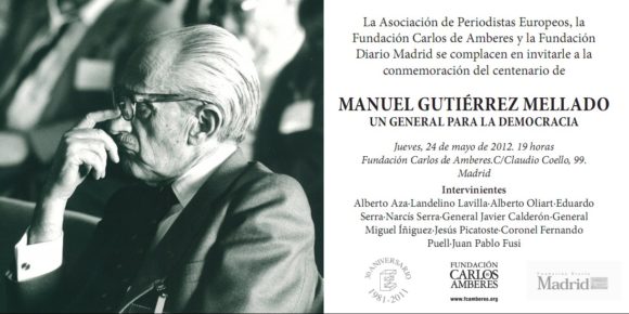 Homenaje Gutiérrez Mellado