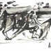 Telediario 2 recogió la inauguración de la exposición Los toros, según Anciones