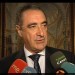 Carlos Herrera agradece el Premio Madariaga ante los micrófonos de Antena 3
