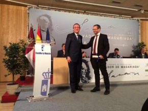“Si uno levanta la mirada, el éxito es evidente. Lo raro no es que a la UE le dieran el Nobel. Lo raro es que tardaran tanto” – Antonio Delgado en la entrega del XXII Premio Madariaga