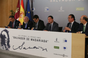 Resumen con la intervención de Emiliano García-Page en la ceremonia de entrega del XXII Premio de Periodismo Europeo “Salvador de Madariaga”