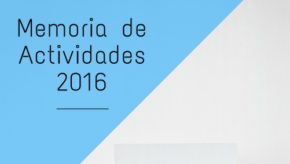 Memoria de actividades 2016
