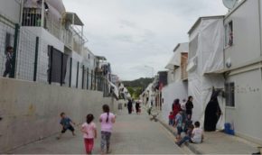 Refugiados en la frontera, Hatay (Turquía)
