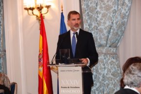 Discurso de S.M. el Rey en la entrega del Premio Francisco Cerecedo a Florencio Domínguez