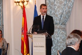 Palabras de <strong>Su Majestad el Rey</strong> en el acto de entrega de la XXXIV edición del Premio de Periodismo “Francisco Cerecedo”