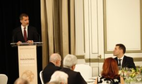 “Las opiniones de Rubén Amón opiniones no militan en las posiciones trilladas o de respuestas automáticas deudoras de posturas políticas concretas”; palabras de Víctor Calvo Sotelo en la entrega del XXXV Premio Cerecedo