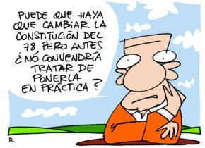 Catálogo de la exposición “La Constitución en viñetas”
