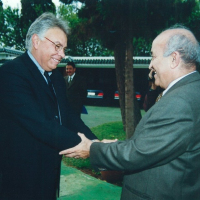 Felipe González y Abderraman Yussufi