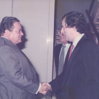 Luis Alberto Monge y Miguel Ángel Aguilar