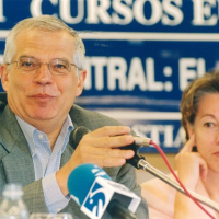 José Borrell y María Krasnohorka