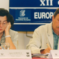 Agnes Koroncz y Tomas Vrba