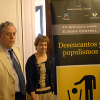 Miguel Ángel Aguilar y Miren Azcárate