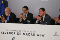Diego Carcedo, Patxi López y Emiliano García-Page
