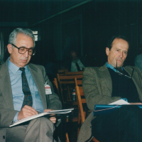 Mohamed Larbi y Fernando Delage