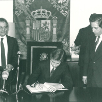 Inauguración de la sede social de la APE