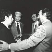 Coloquio con Emile Noël y Hugo Paemen