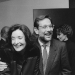 Nuria Espert y Javier Solana