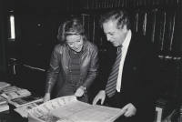 Esperanza Aguirre y Miguel Ángel Aguilar