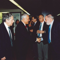 Coloquio con Gonzalo Sánchez de Lozada y Carlos Saavedra