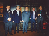 Coloquio con los Jefes del Estado Mayor del Ejército Español