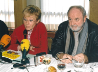 María Teresa Fernández de la Vega y Diego Carcedo