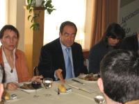 Coloquio con José Bono, Ministro de Defensa