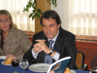 Coloquio con Artur Mas, Presidente de CiU
