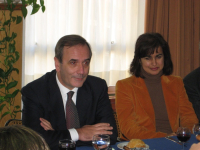 Coloquio con José Antonio Alonso, Ministro de Defensa