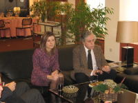 Coloquio con Bibiana Aido