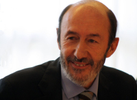 Coloquio con Alfredo Pérez Rubalcaba