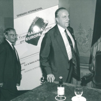 Carlos Luis Álvarez y Manuel Fraga