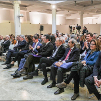 Público durante la celebración de la jornada