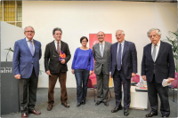 Foto de grupo al terminar el acto