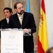 Felipe Sahagún en un momento de su discurso