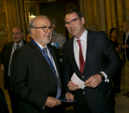 Pedro Solbes y Jorge Yzaguirre