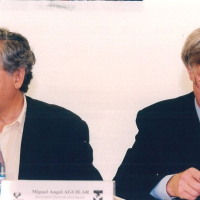 Miguel Ángel Aguilar y Christopher Donnelly