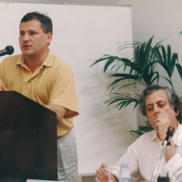 Aleksander Kwasniewski y Miguel Ángel Aguilar