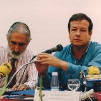 José Luis Dicenta y José María Mendiluce