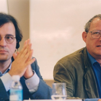 José María Ridao y Adam Michnik