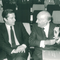 Adolfo Suárez y José María de Areilza