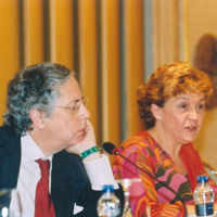 Miguel Ángel Aguilar y Carmen Caffarel